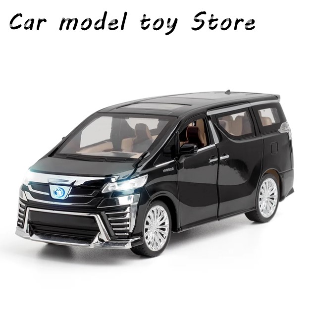トヨタ VELLFIRE ベルファイア 1/43 ミニカー 黒 非売品