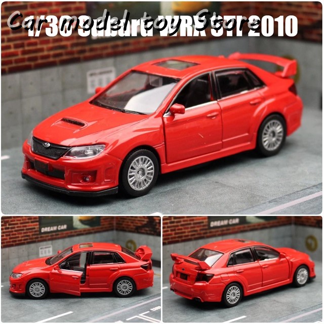 SUBARU 非売品ミニカー 5種セット(6台) SUBARU インプレッサ STI WRX GC8 1/32 ミニカー 全4色 ライト