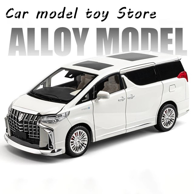 1:18 トヨタ アルファード MPV 合金 モデルカー ダイキャスト 金属鋳造 サウンドライト付き 車両 : ma05336 : Car model  toy Store - 通販 - Yahoo!ショッピング