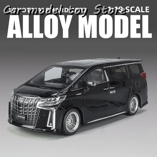 1:18 トヨタ アルファード MPV 合金 モデルカー ダイキャスト 金属鋳造 サウンドライト付き 車両 : ma05336 : Car model  toy Store - 通販 - Yahoo!ショッピング