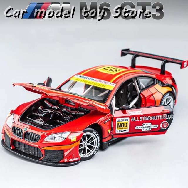 (最終値下げ)BMW M4　ダイキャストモデルカー 1:24 Amazon | ダイキャストカー 1:24 BMW M6 GT3 M4 ル・マン
