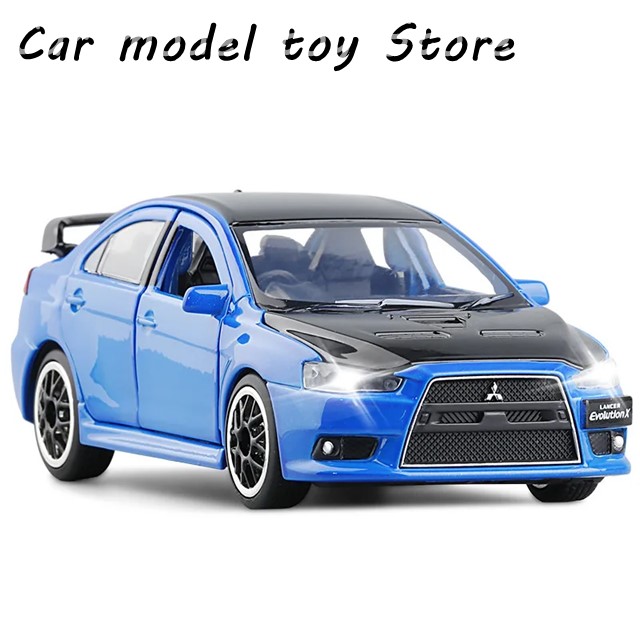 1:32 JDM 三菱 ランサー エボリューション X 合金
