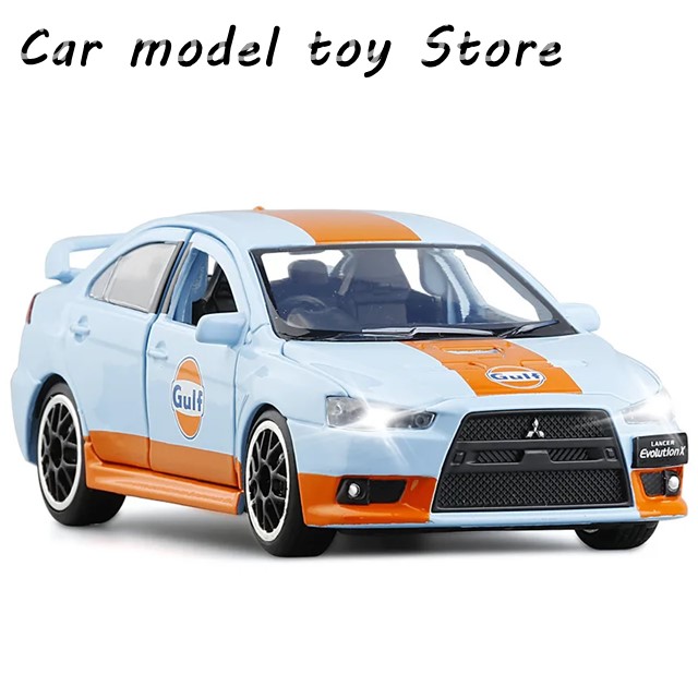 1:32 JDM 三菱 ランサー エボリューション X 合金