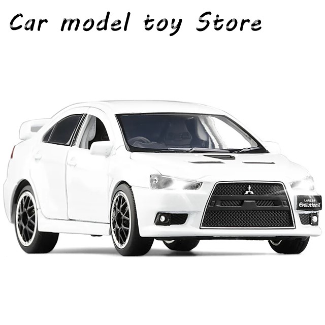 ランサーエボリューションXのダイキャストモデル2台のセット販売 並行輸入品】 1:32 JDM 三菱 ランサー エボリューション X 合金