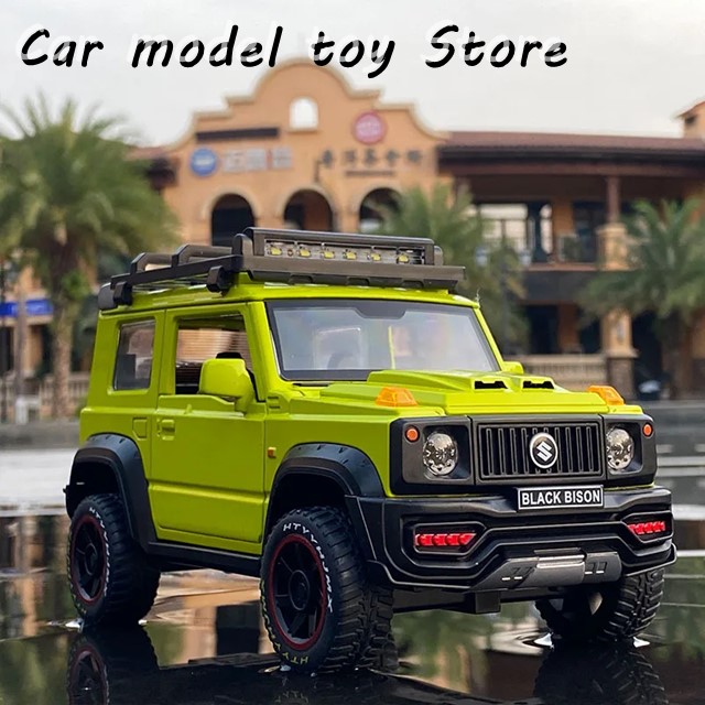 1:18 スズキ ジムニー SUV 合金カーモデル ダイキャスト＆車