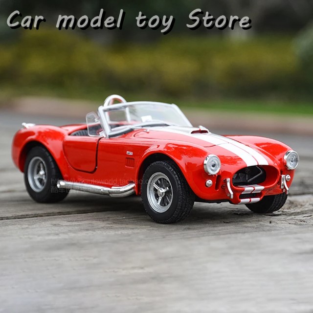 WELLY 1:24 フォード シェルビー コブラ 427 S/C 1965 合金 車