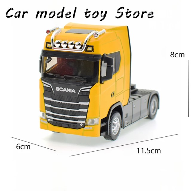 1:50 SCANIA ダイキャスト金属モデル コンテナトラック