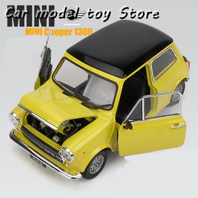 並行輸入品】 1:24 MINI クーパー 1300 クラシックカー 合金