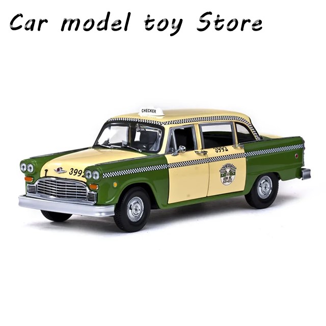 1/18 　サンスター　チェッカータクシーキャブ Rare-Sunstar New York City Checker Taxi Cab 1/18 Scale Well