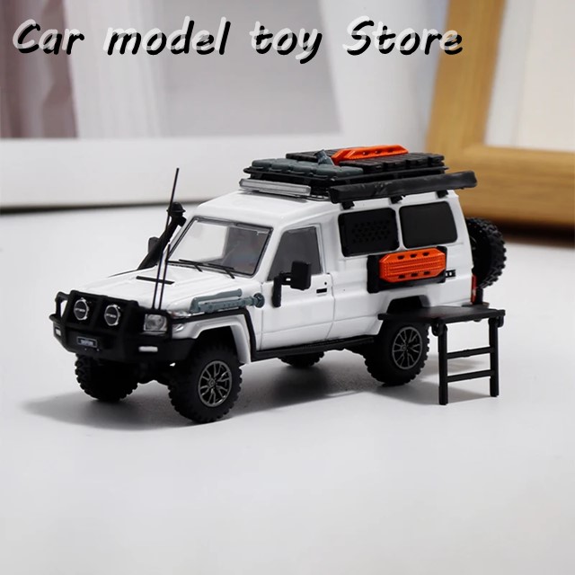 1:64スケール トヨタ ランドクルーザー J70 LC78 SUV オフロード 1:64スケール トヨタ ランドクルーザー J70 LC78 SUV オフロード