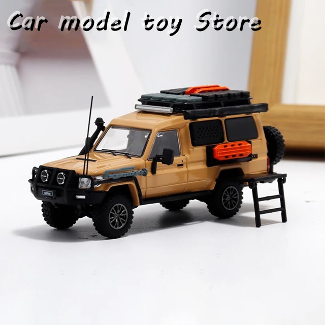 ランドクルーザー プラド　70 ショート　トヨタ　北米仕様 ミニカー ランドクルーザー プラド 70 ショート トヨタ 北米仕様 ミニカー