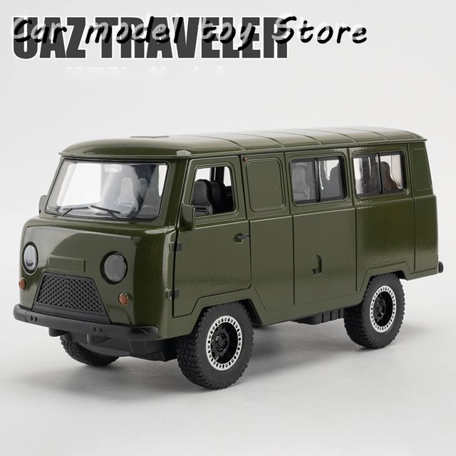 1:18 UAZ TRAVELER 452 VAN 合金ダイキャスト＆トイビークル
