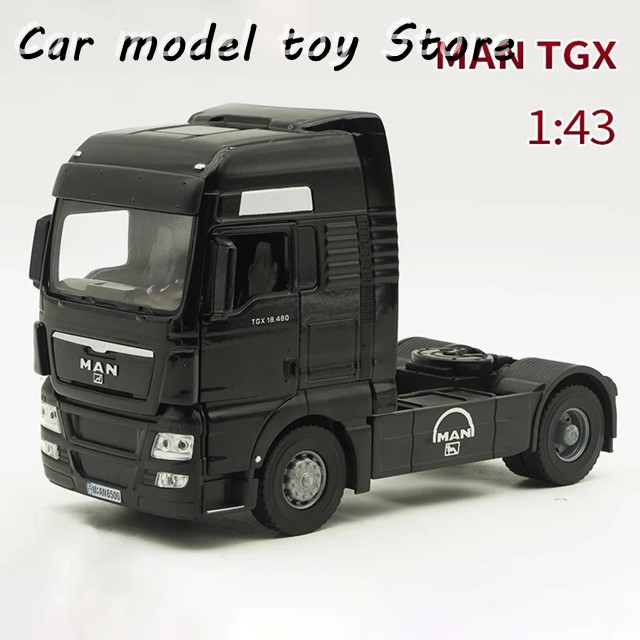 1:43 MAN TGX トレーラー セミトレーラートラック合金ダイ