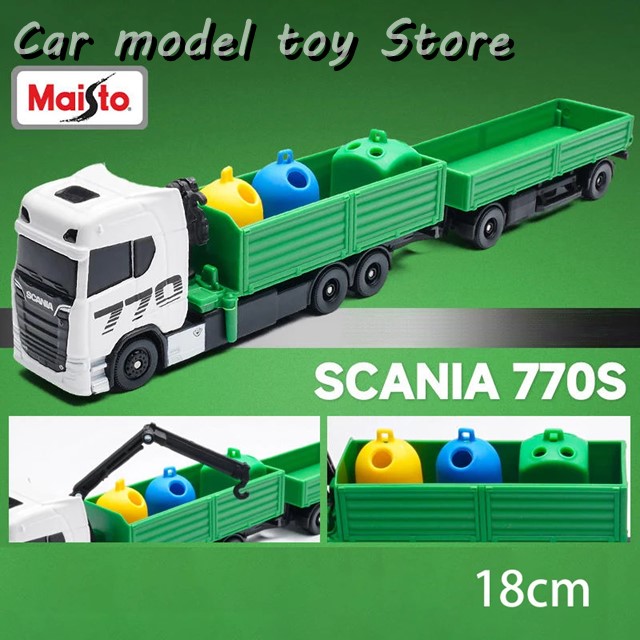 楽天市場】ミニカー 1/24 ボルボ トレーラートラック 黒色 2022