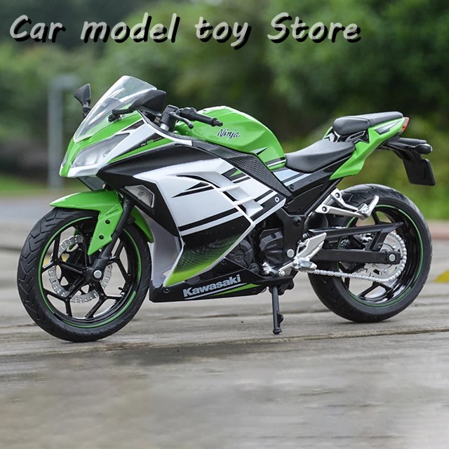 1:12スケールレーシングバイクおもちゃスポーツバイクダイキャスト＆おもちゃ車モデルおもちゃカワサキ