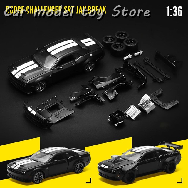 ダッジチャレンジャー SRT 1:36 ミニカー 並行輸入品】 1:36 ダッジ チャレンジャー SRT ジェイルブレイク