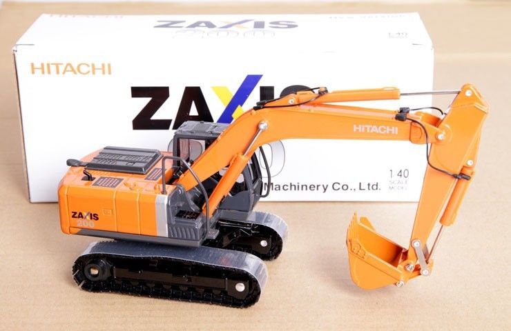 ミニカー 1/40 日立 HITACHI ZX200-5 ショベル : r1079 : Car model