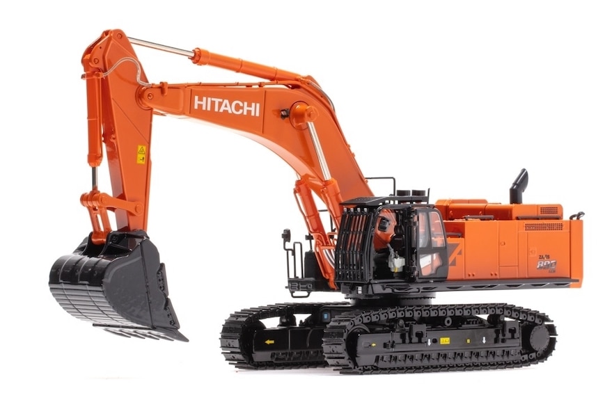 1/50 RC ミニショベル 並行輸入品】 ミニカー 1/50 日立 ZX890LCH-7 掘削機 合金
