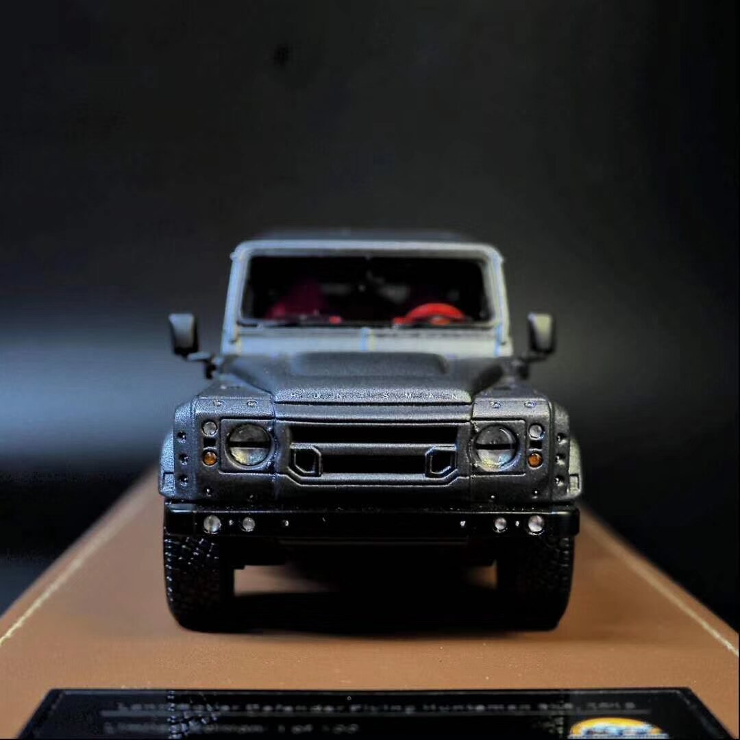 ミニカー 1/43 ランドローバー ディフェンダー 6輪改造車 Land Rover Defender 6X6｜k-e-s-shop｜02