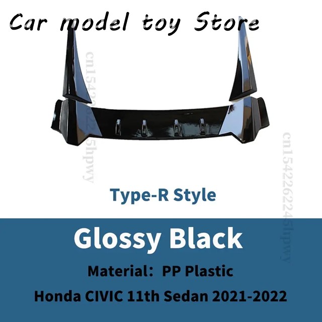 ルーフプロテクター スポーツカーアクセサリー 外装パーツ ホンダシビック 11世代 2021 2022 : ya00376 : Car model toy Store