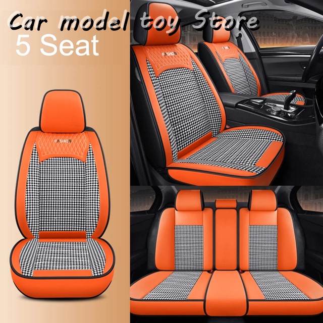 LIYADI Funda De Asiento De Automóvil Compatible Con Volvo XC60 XC90 Xc40 Xc70 S60l C30 S80 S90 V50 V60 Detalles Del Interior Del Automovil Color