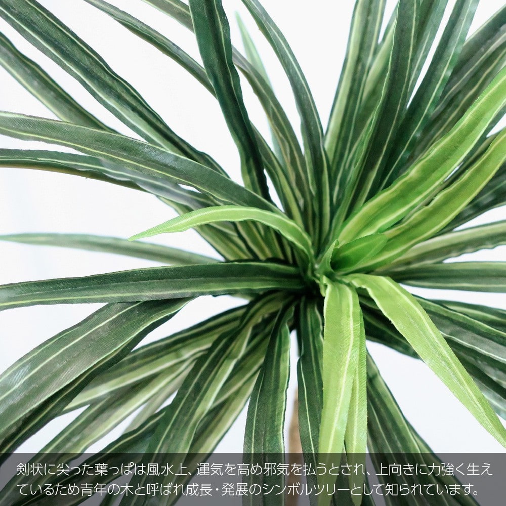 フェイクグリーン 観葉植物 人工観葉 大型 光触媒 ユッカツリー 3本枝 125cm 鉢植 造花 : flo-2698-pot :  フェイクグリーンの神戸花物語 - 通販 - Yahoo!ショッピング