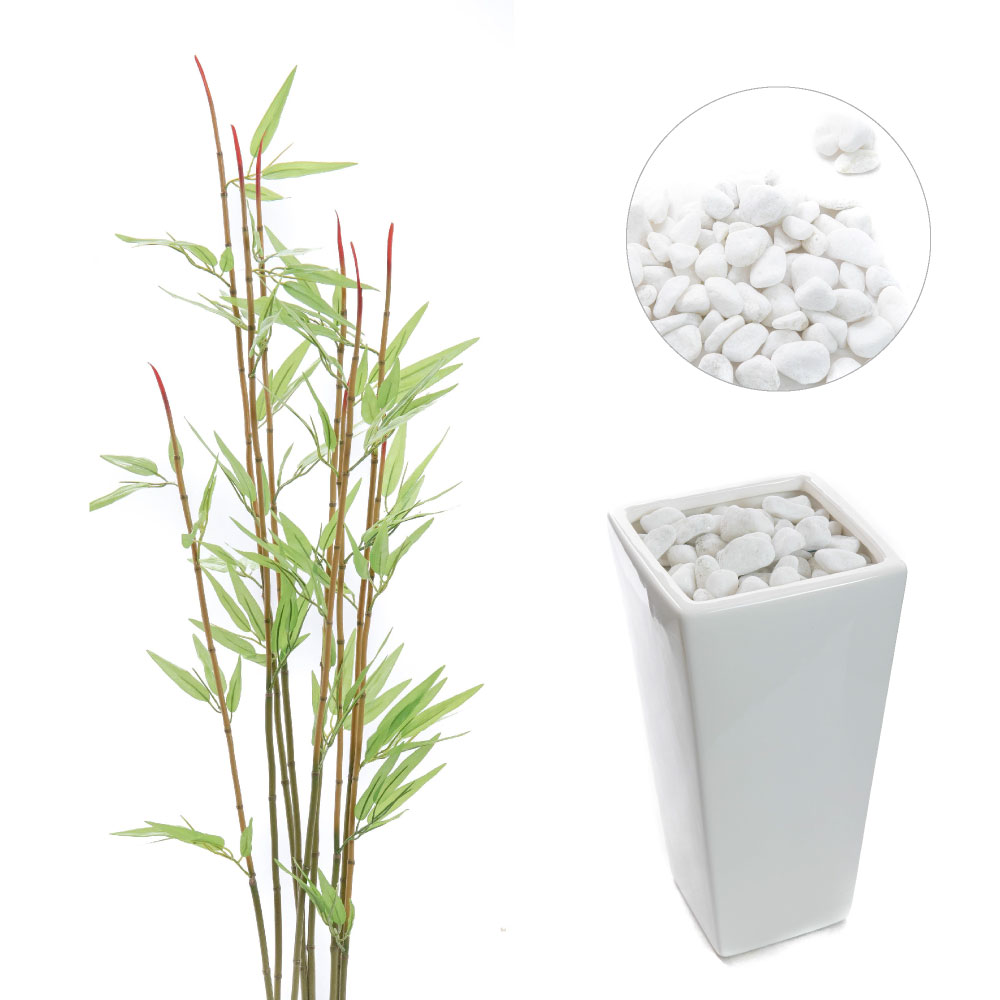 神戸花物語 フェイクグリーン 竹 人工 観葉植物 大型 造花