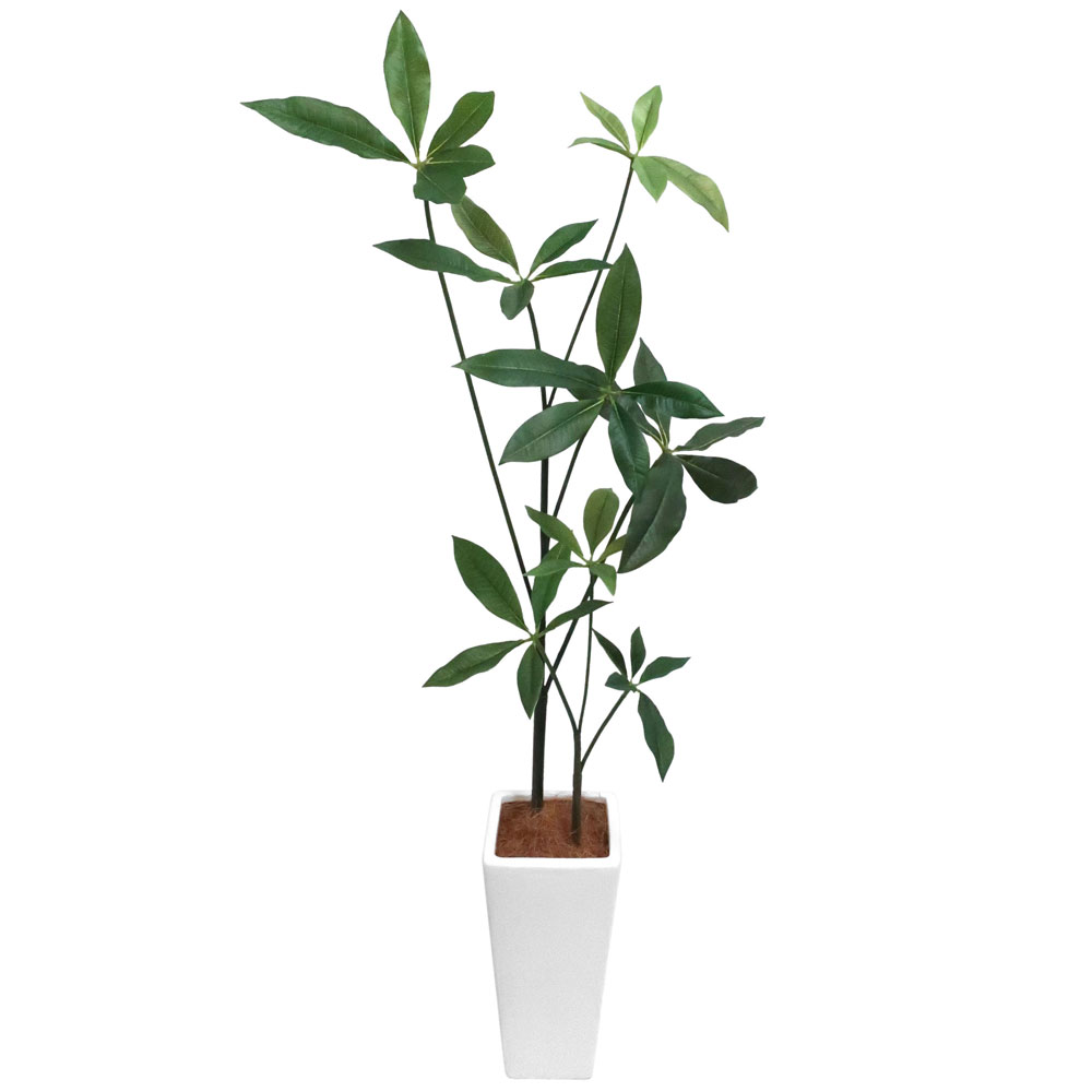 神戸花物語 フェイクグリーン パキラ 大型 観葉植物 人工 光触媒