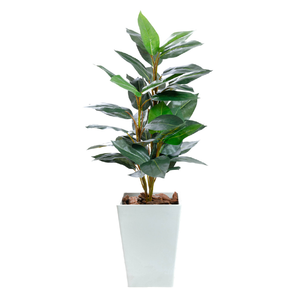 神戸花物語 フェイクグリーン フランスゴムの木 観葉植物 人工