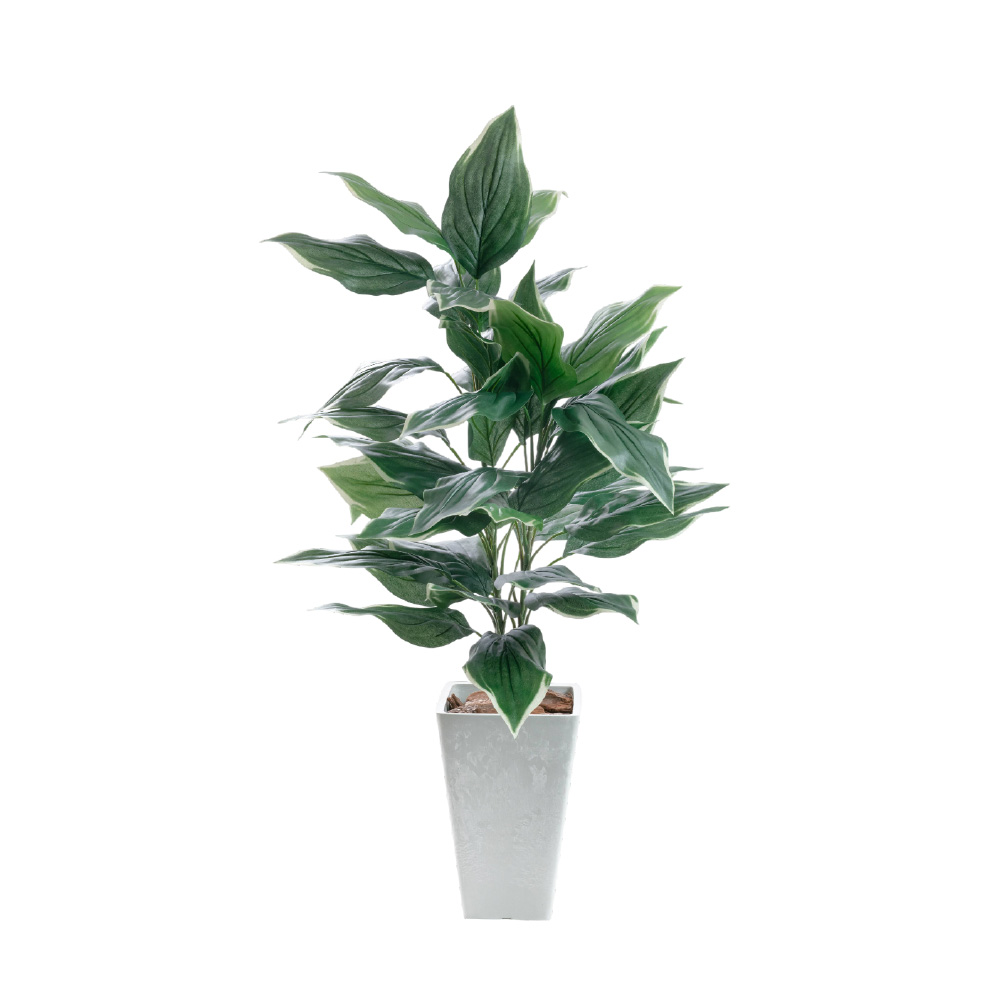 光触媒 人工観葉植物 フェイクグリーン カサブランカスタンドフラワー