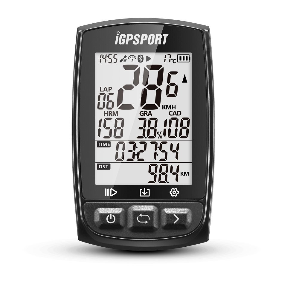 iGPSPORT iGS50E GPSコンピュータANT+機能 大画面サポート サイクル