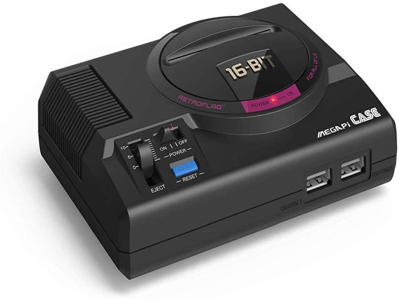 レトロフラッグ Retoroflag メガドライブ型 Piケース MEGAPi