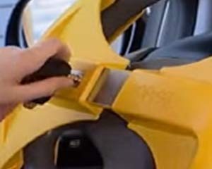 WRAP ハンドルロック 車両盗難防止装置 リモコン操作 保証付き : k