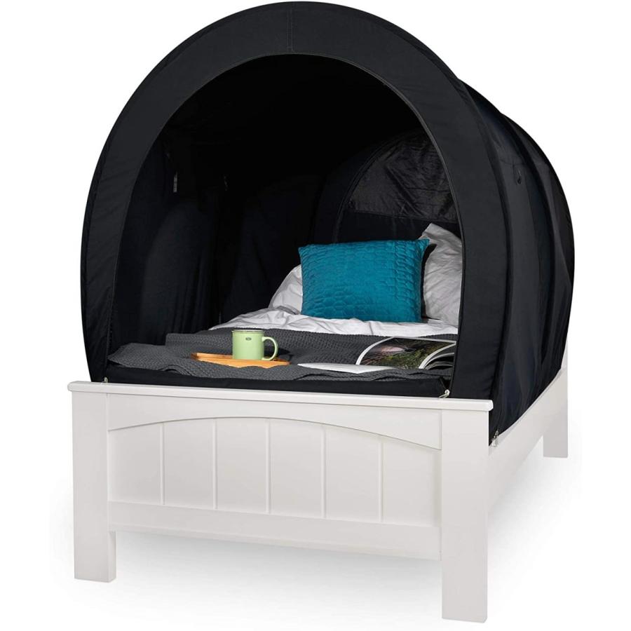 【タイムセール】 Snuggy 【ドイツ産 秘密基地 圧倒的快眠】ベッドテント 子供 大人 室内テント 蚊帳付き プライバシーテント 花粉対策 遮光 組立簡単 日本語説明書付属 ダブル 【K2396788331】 (12491円)