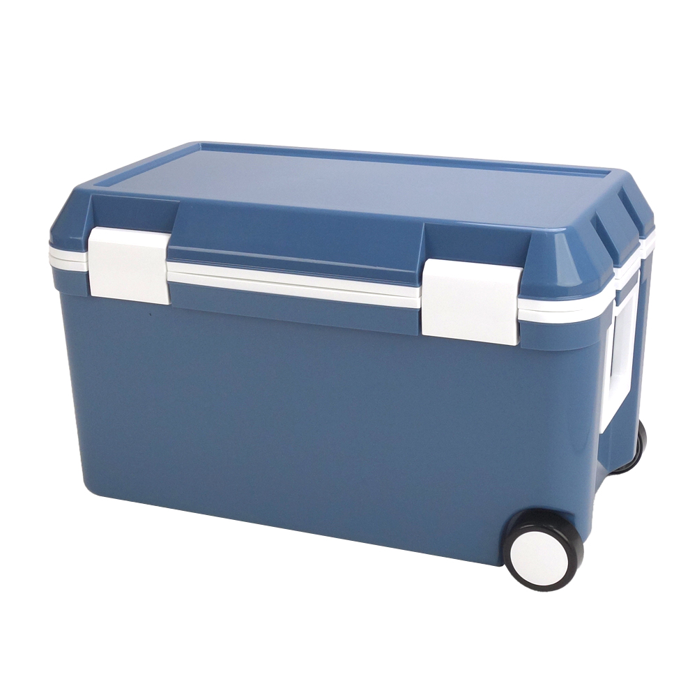クーラーボックス 大型 限定カラークーラー 容量46L ツートンカラー ミリタリー 釣り キャンプ 収納ケース アウトドア収納 収納ボックス 水抜き栓 日本製 国産 | JEJアステージ | 03