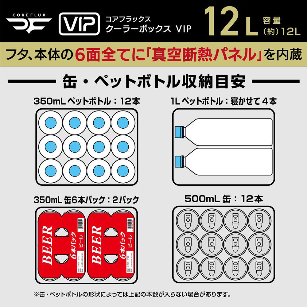 JEJアステージ （2個セット）クーラーボックス 小型 12L COREFLUX VIP