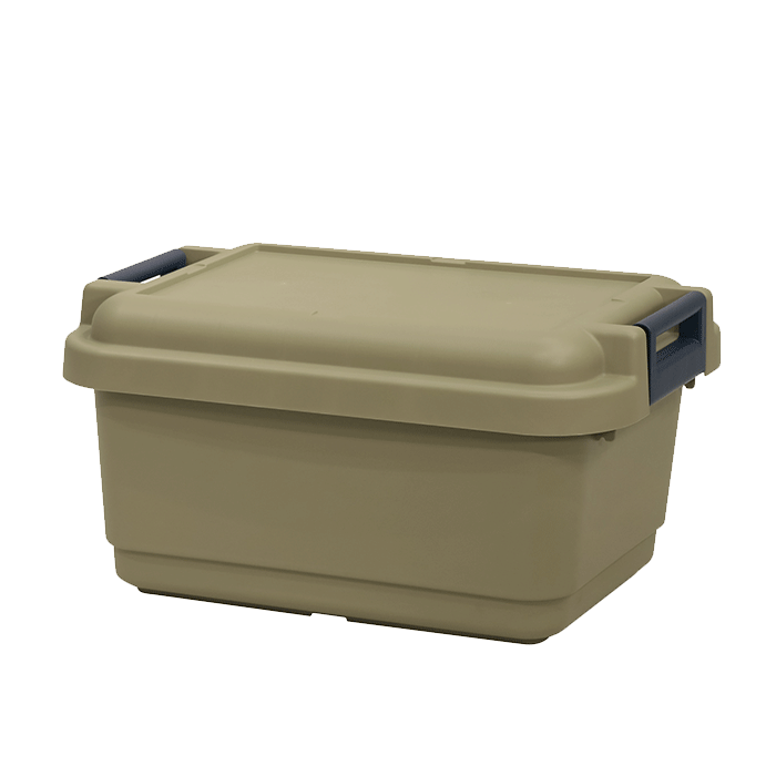 収納ケース 納ボックス アウトドア 収納 キャンプ 工具箱 ツールボックス （同色4個セット）グランポッド granpod 640 53L｜k-lalala｜02