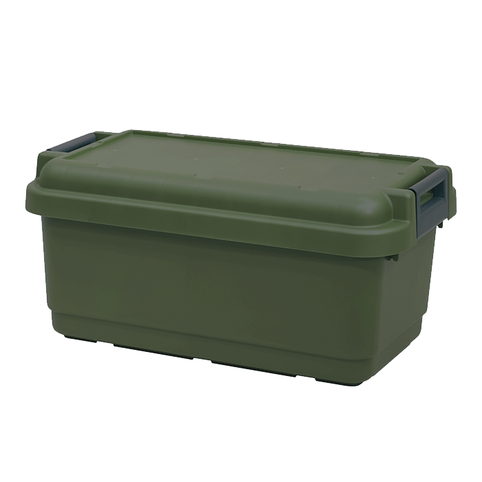 収納ケース 収納ボックス アウトドア フタ付 大型キャンプ 工具箱 ツールボックス（同色3個セット）グランポッド granpod 840 73L｜k-lalala｜03