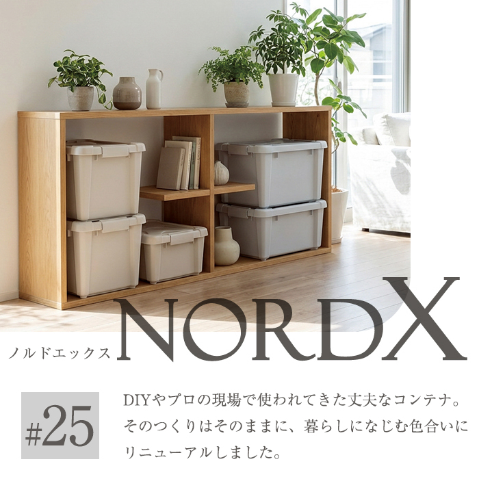 JEJアステージ (同色6個セット) 収納ボックス 収納ケース ノルドX #25