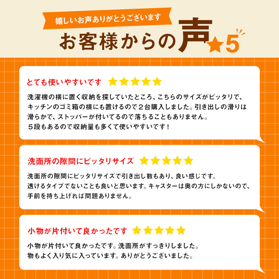 隙間収納 ピット スリムストッカー 5段 収納...の詳細画像2