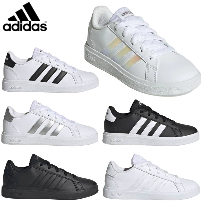 Yahoo! Yahoo!ショッピング(ヤフー ショッピング)adidas アディダス キッズ ジュニア レディース スニーカー グランドコート 2.0 K ローカット ランニングシューズ 靴 GRANDCOURT 2.0 K