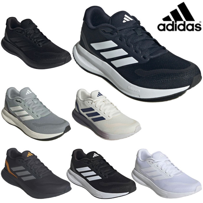 adidas �A�f�B�_�X �����Y �X�j�[�J�[ �����t�@���R�� 5 M �����j���O�V���[�Y RUNFALCON 5 M