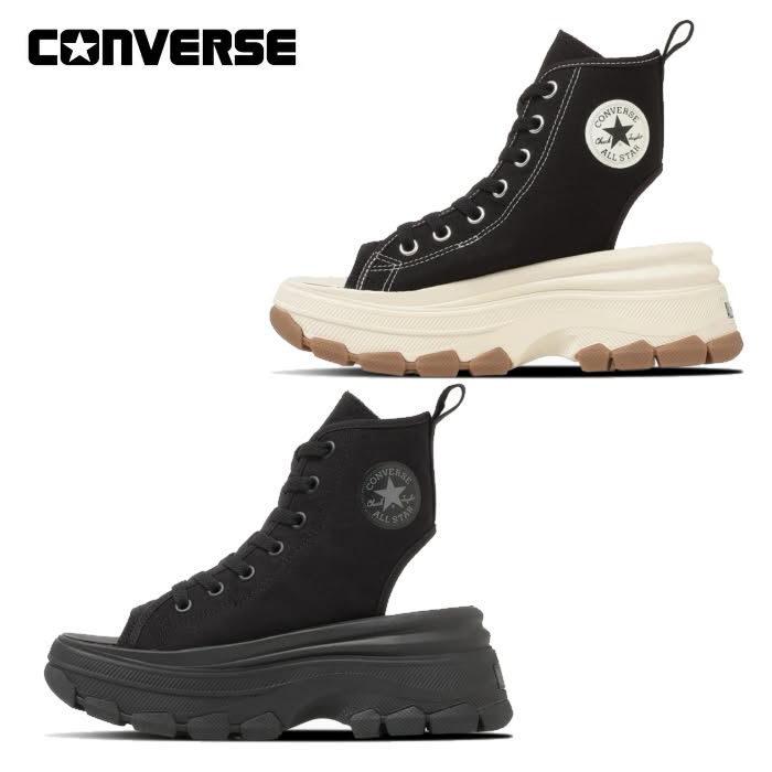 CONVERSE �R���o�[�X ALL STAR TREKWAVE CUTOUT SANDAL ���f�B�[�X �n�C�J�b�g ���� �T���_�� �X�j�[�J�[ �V���[�Y �C