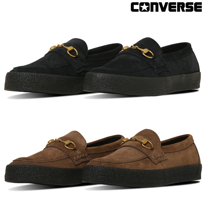 CONVERSE コンバース メンズ カジュアル ローファー CS ビットローファー CK スエード スケートボーディング CS BITLOAFER SK | CONVERSE