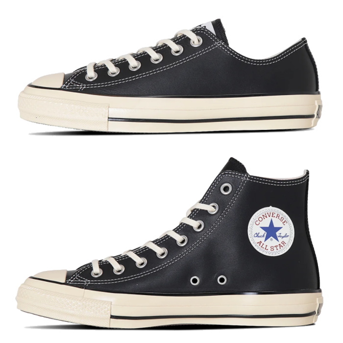 CONVERSE コンバース メンズ レディース スニーカー レザー オールスター US OX HI 靴 シューズ 本革 LEATHER ALL STAR US OX HI | CONVERSE | 02