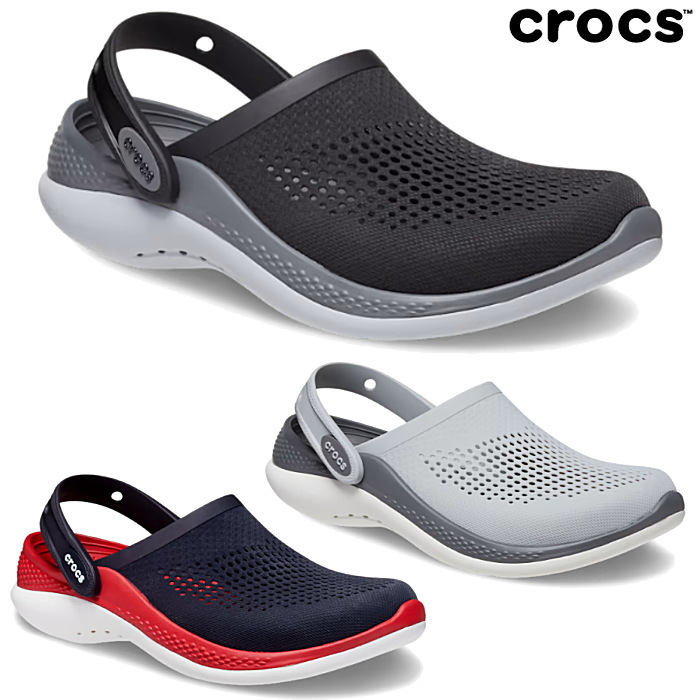 crocs クロックス メンズ レディース サンダル ライトライド 360 クロッグ LiteRide 360 Clog 206708 カジュアル クロッグサンダル｜k-lead