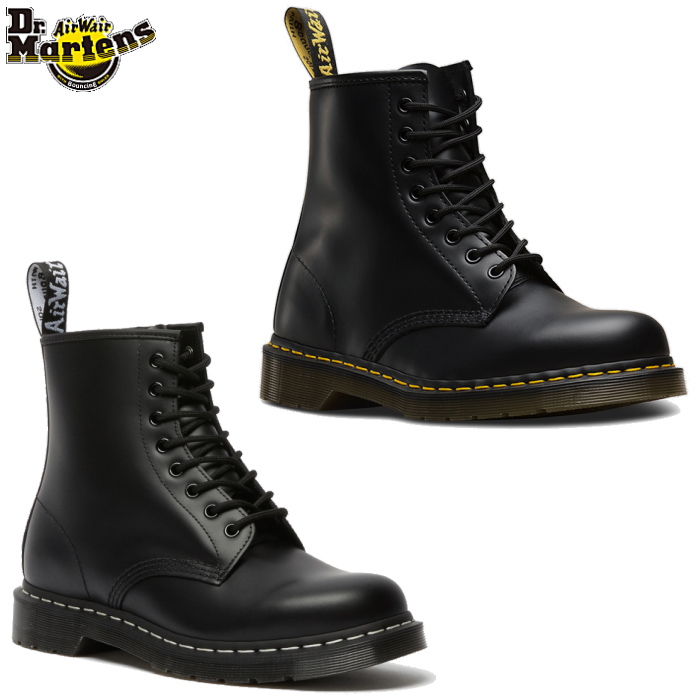 最安値 Dr.Martens◇ブーツ/UK4/BLK/8ホール/履きシワあり 23.0cm