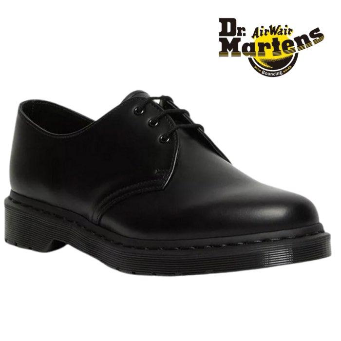 Dr.Martens ドクターマーチン 14345001 1461 MONO 3ホールシューズ メンズ レディース ローカット 黒 ブラック 革靴 靴｜k-lead