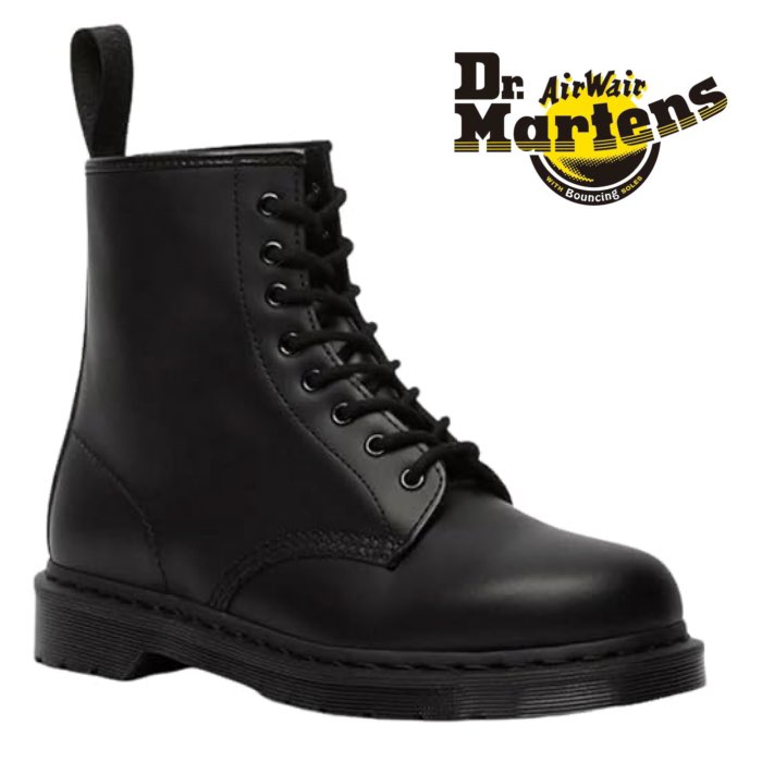 Dr.Martens ドクターマーチン 14353001 1460 MONO 8ホールブーツ メンズ レディース ショート 黒 ブラック ワーク 革靴 靴｜k-lead