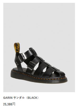 Dr.Martens（ドクターマーチン） SALE 20%OFF Dr.Martens GARIN